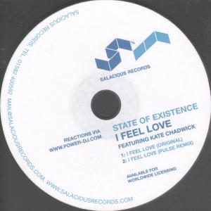 State Of Existence - I Feel Love - Cdr