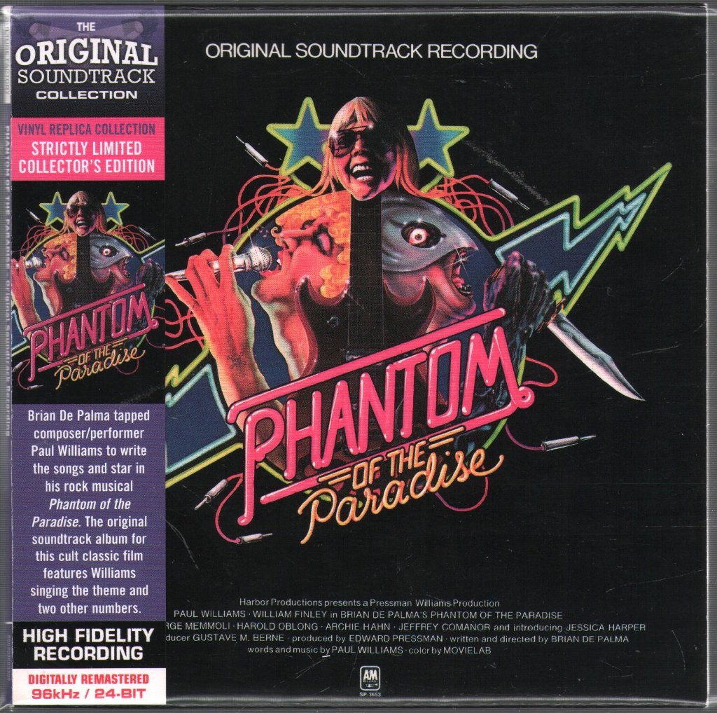 Phantom Of The Paradise - Original Soundtrack Recording - Cd