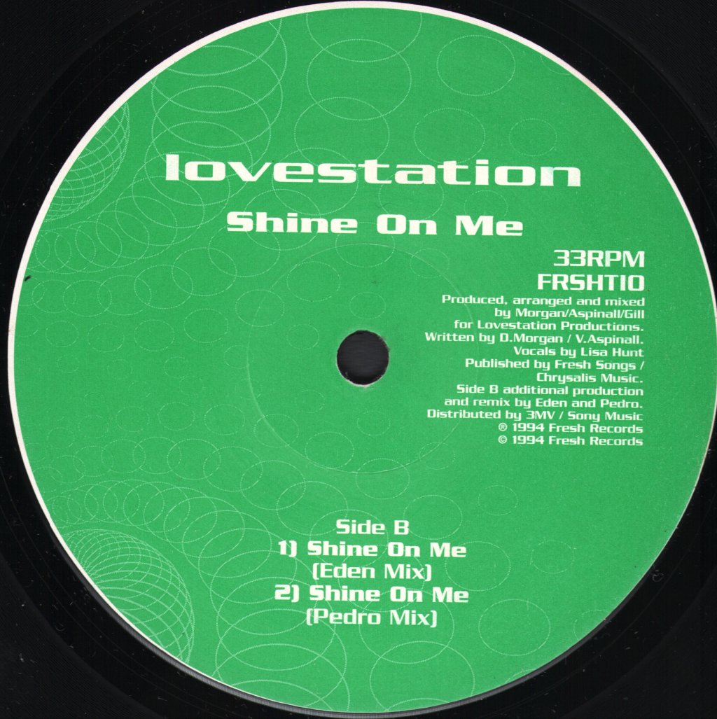 Lovestation - Shine On Me - 12 Inch