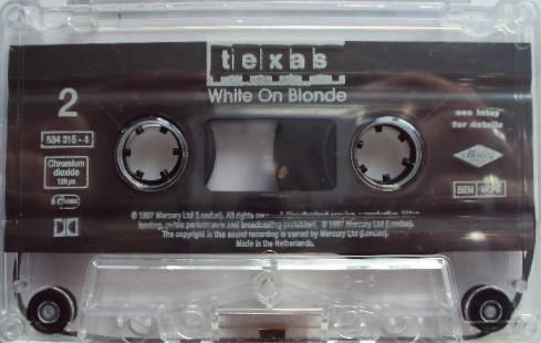 Texas - White On Blonde - Cassette