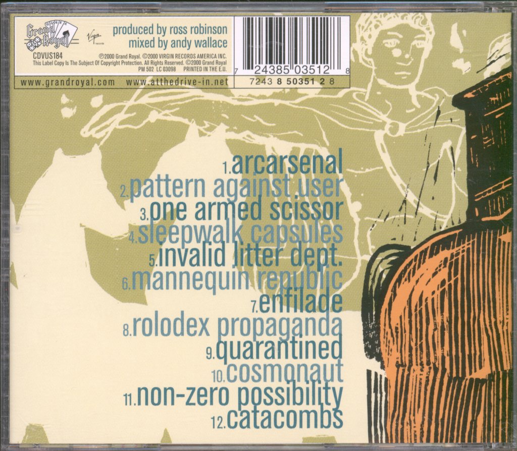 At The Drive-In - Relationship Of Command - Cd