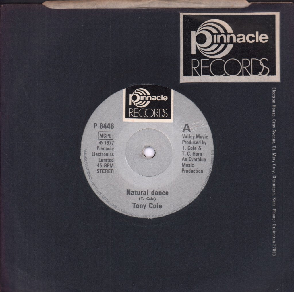 Tony Cole - Natural Dance - 7 Inch