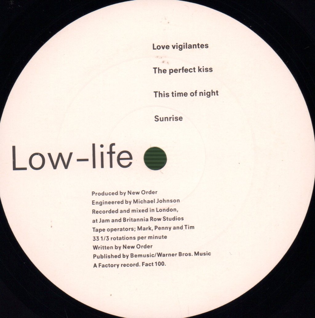 New Order - Low-life - Lp
