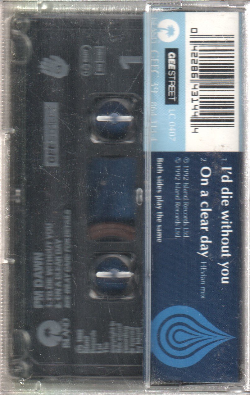 Pm Dawn - I'd Die Without You - Cassette