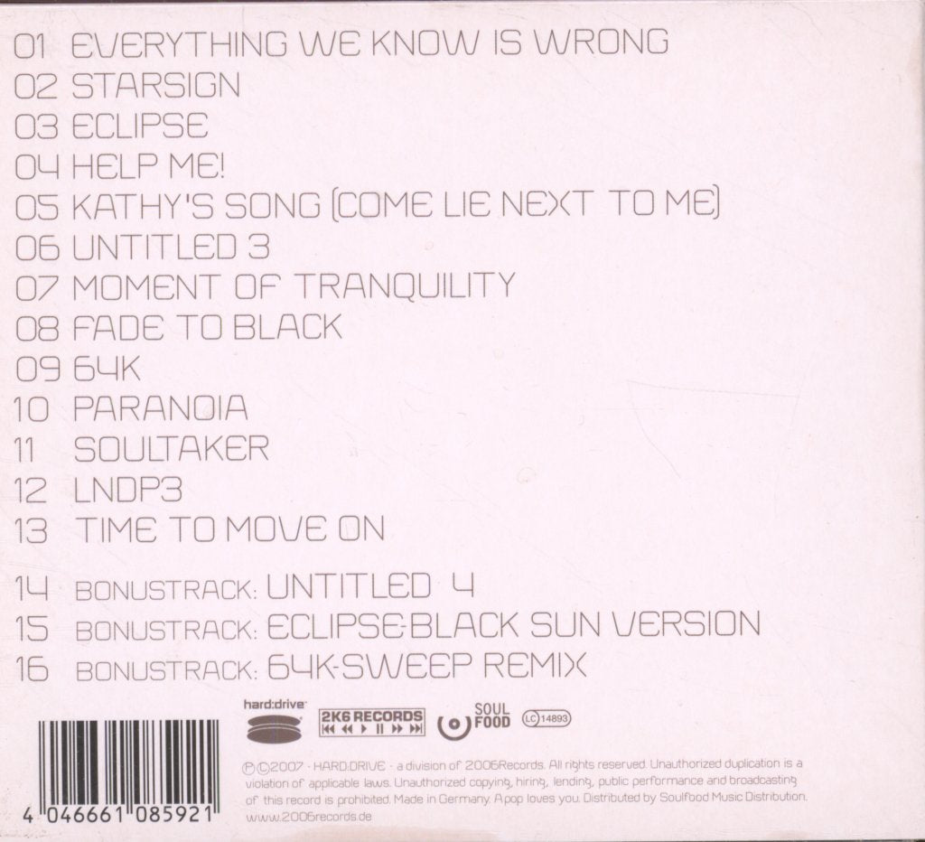Apoptygma Berzerk - Welcome To Earth - Cd