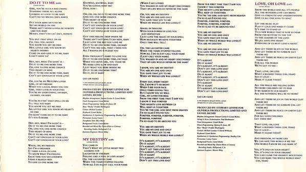 Lionel Richie - Back To Front - Cassette