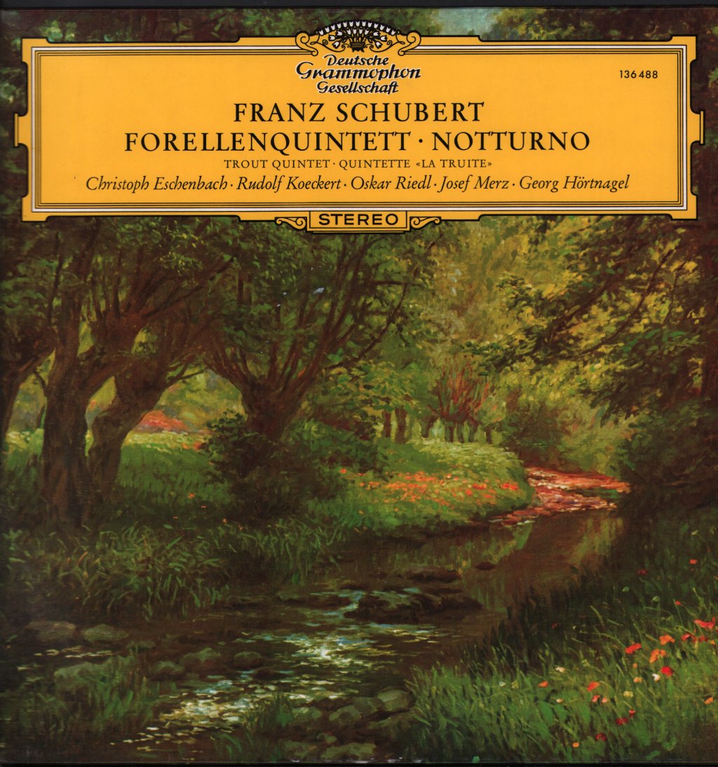 Trout Quintet - Franz Schubert - Forellenquintett / Notturno - Lp
