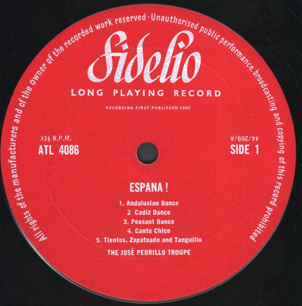 Jose Pedrillo - Espana! - Lp