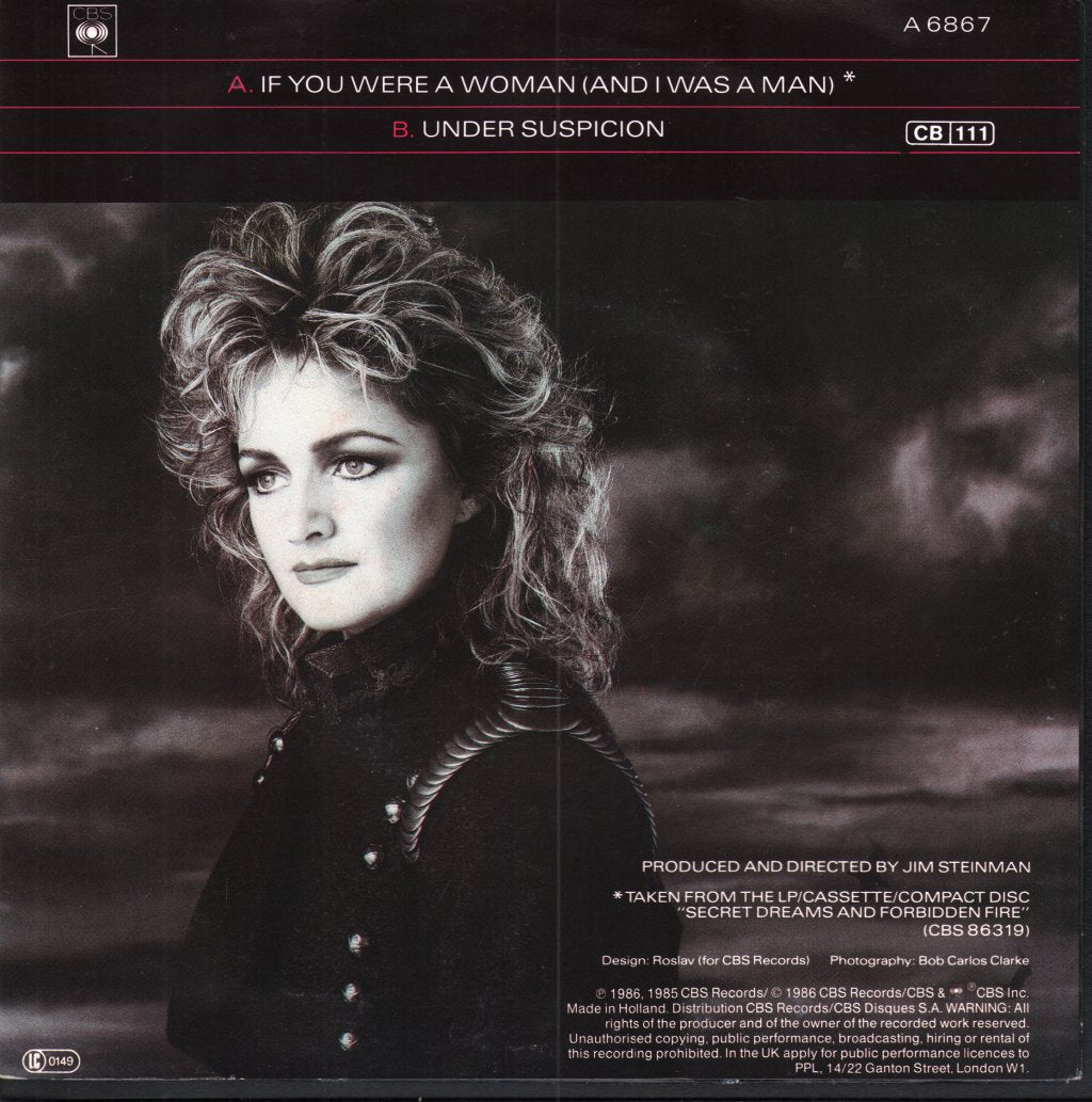 Bonnie Tyler - If You Were A Woman - 7 Inch
