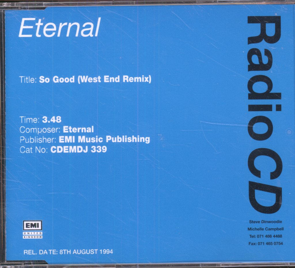 Eternal (Female Group) - So Good (West End Remix) - Cd