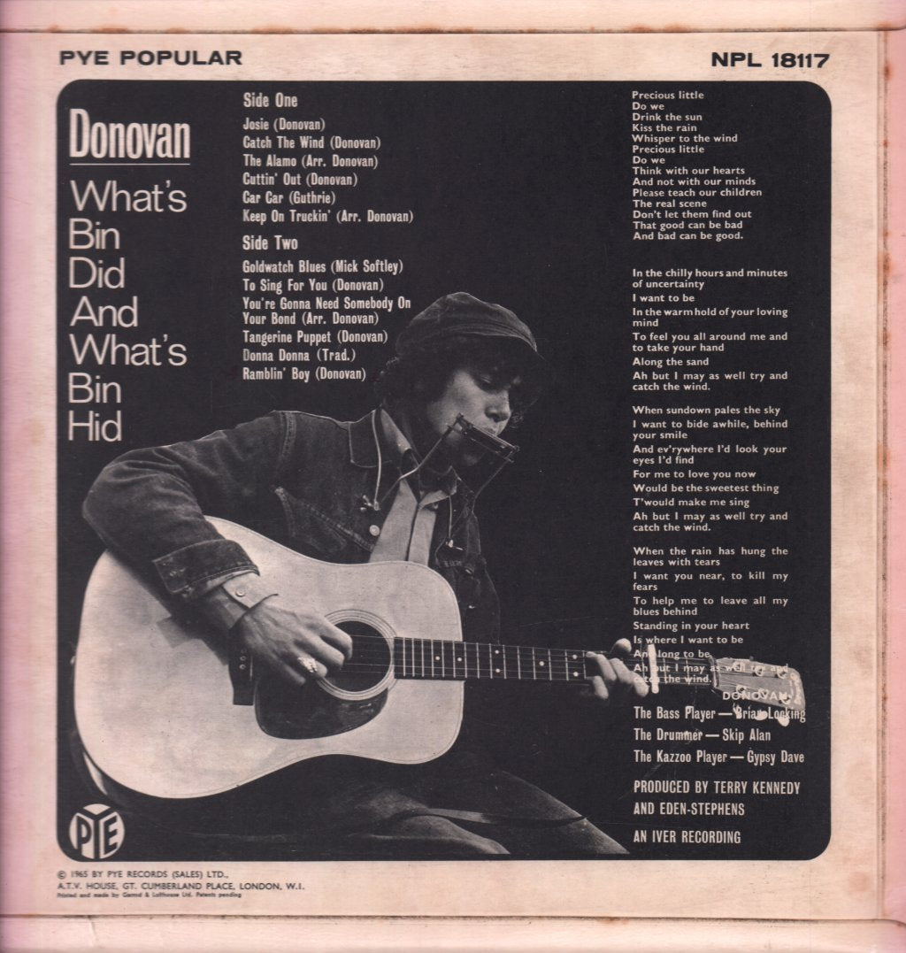 Donovan - What's Bin Did And What's Bin Hid - Lp
