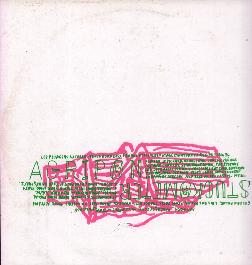 Agripon / Stuckometer - Agripon/ Stuckometer - Lp