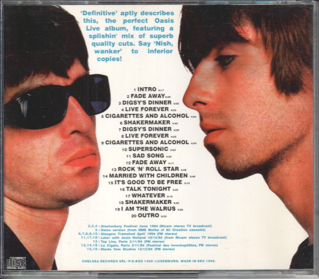 Oasis - Definitive! - Cd