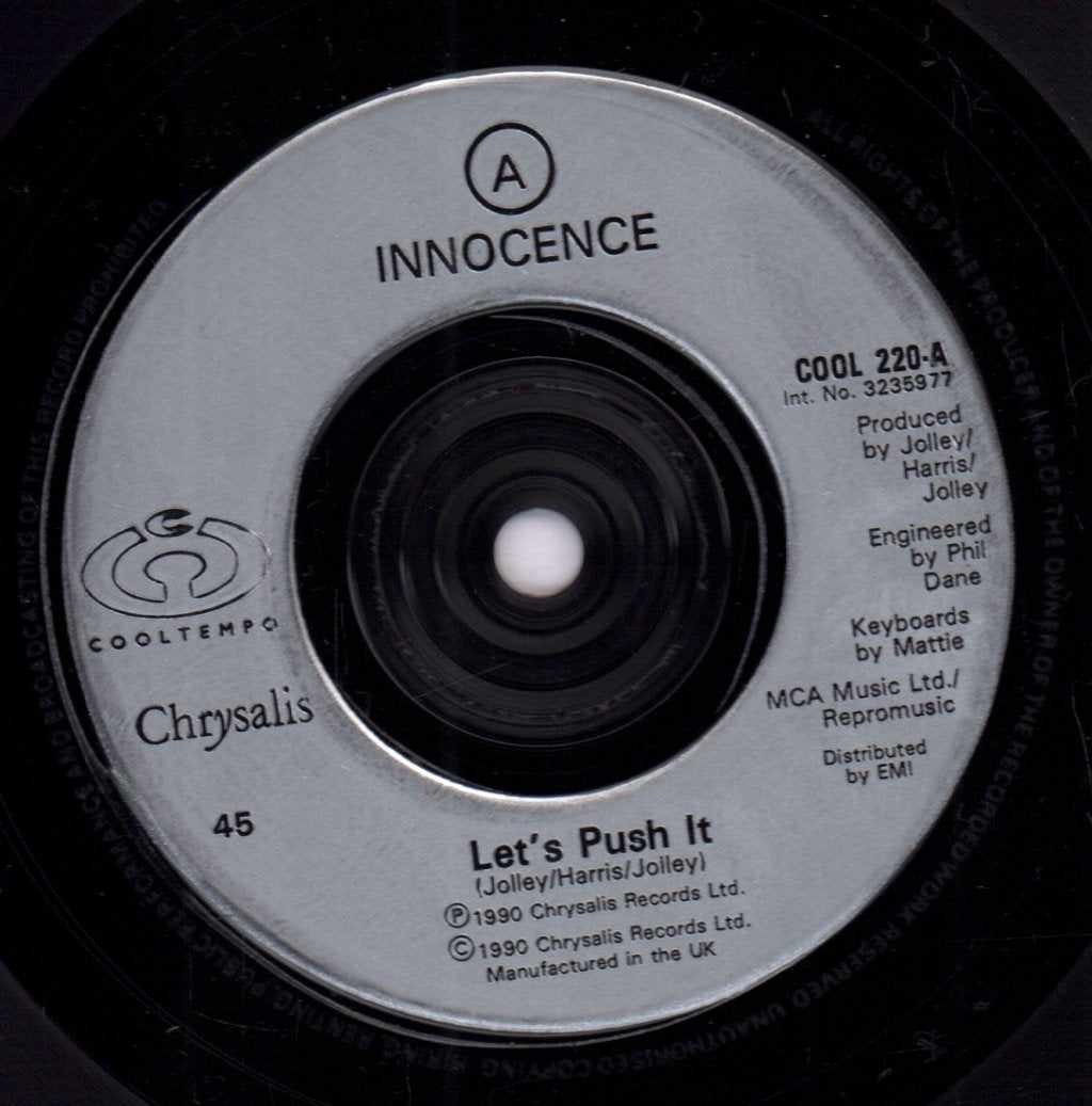 Innocence (90'S Group) - Let's Push It - 7 Inch