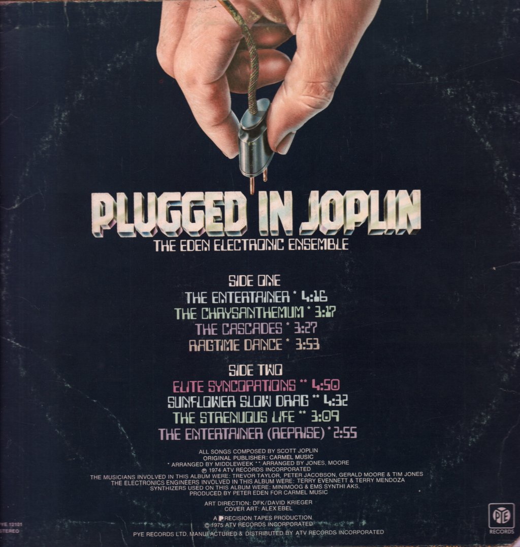Eden Electronic Ensemble - Plugged In Joplin - Lp