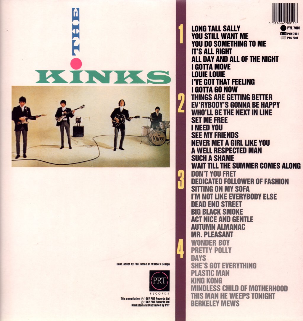 Kinks - Kinks Are Well Respected Men - Double Lp