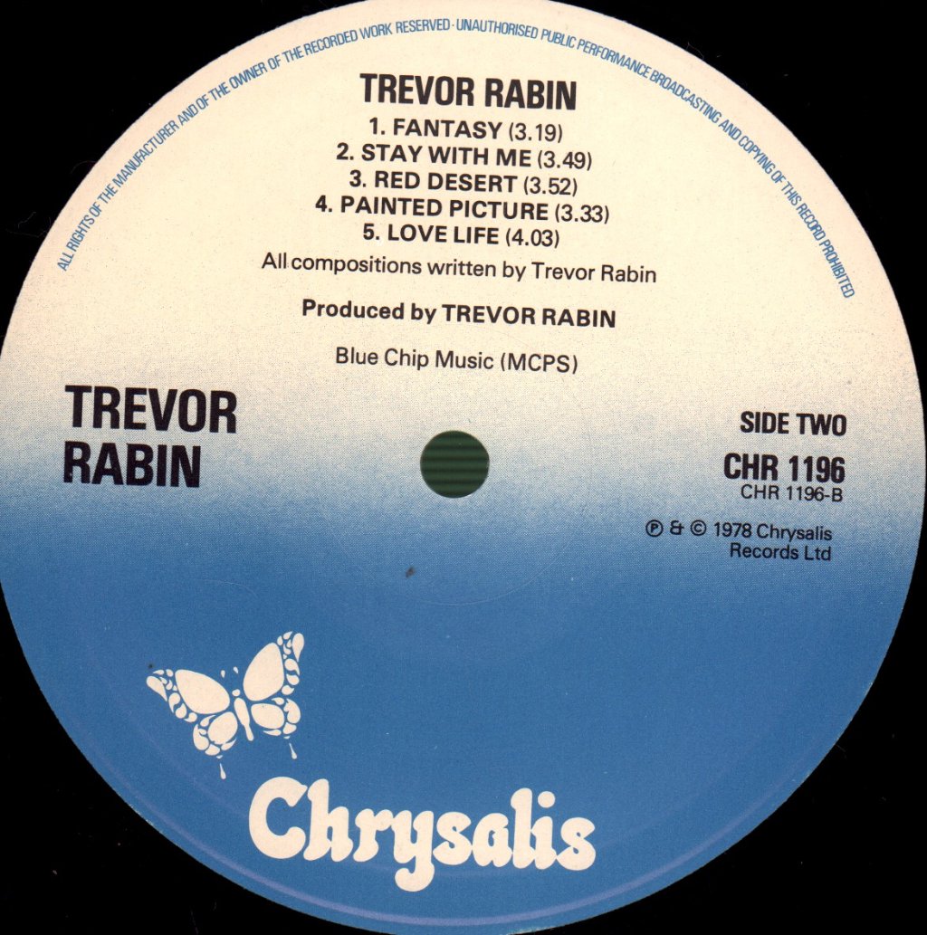 Trevor Rabin - Trevor Rabin - Lp
