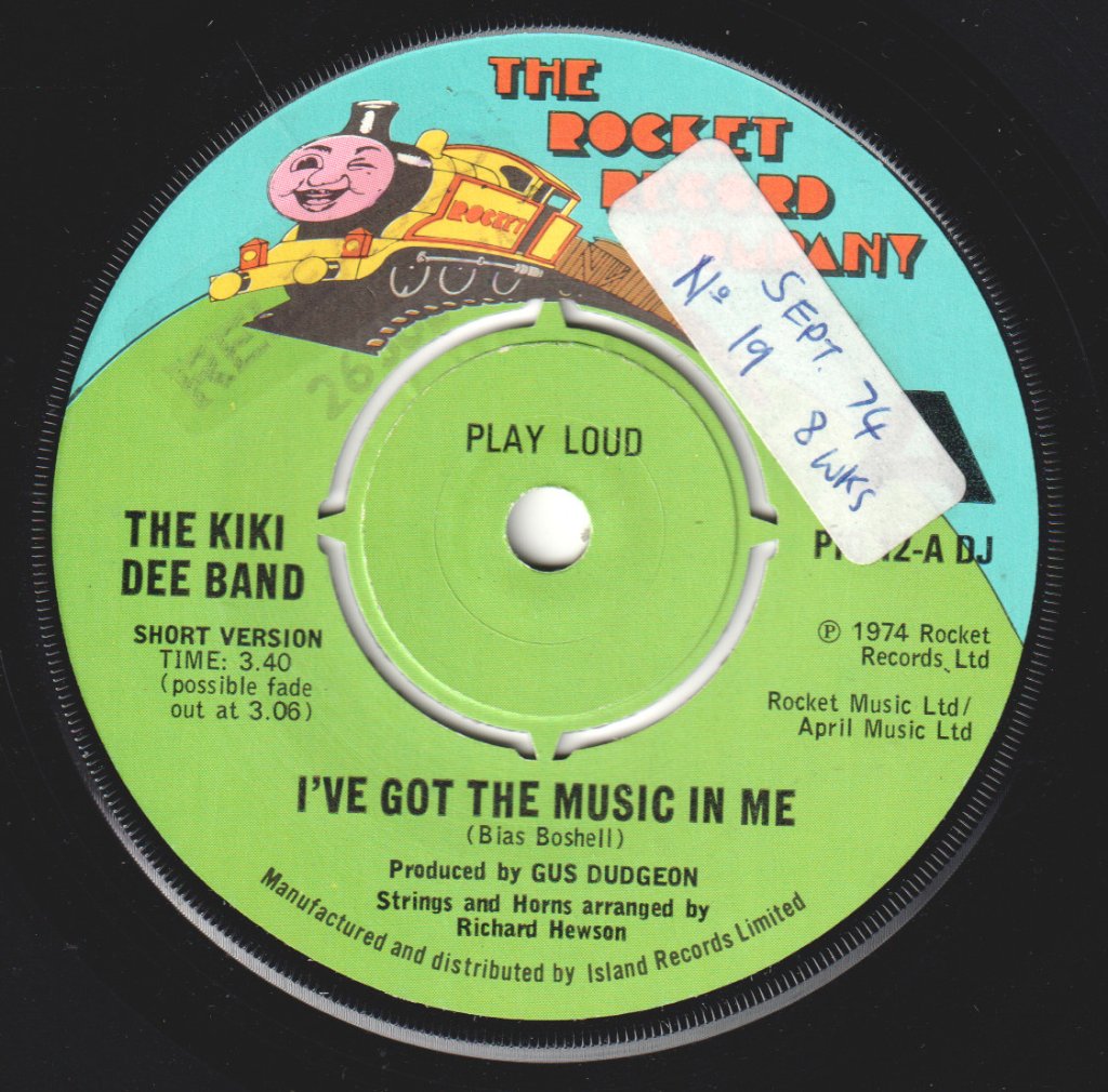Kiki Dee Band - I've Got The Music In Me - 7 Inch