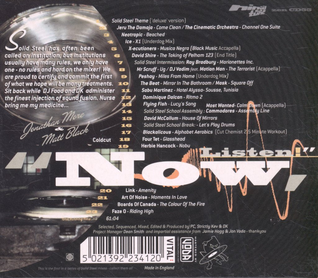 Various Artists - DJ Food & DK - Now, Listen! - Cd