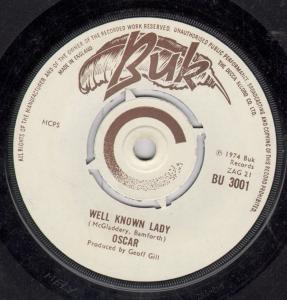 Oscar (70'S Group) - Well Known Lady - 7 Inch