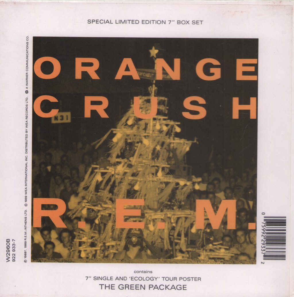 REM - Orange Crush - 7 Inch