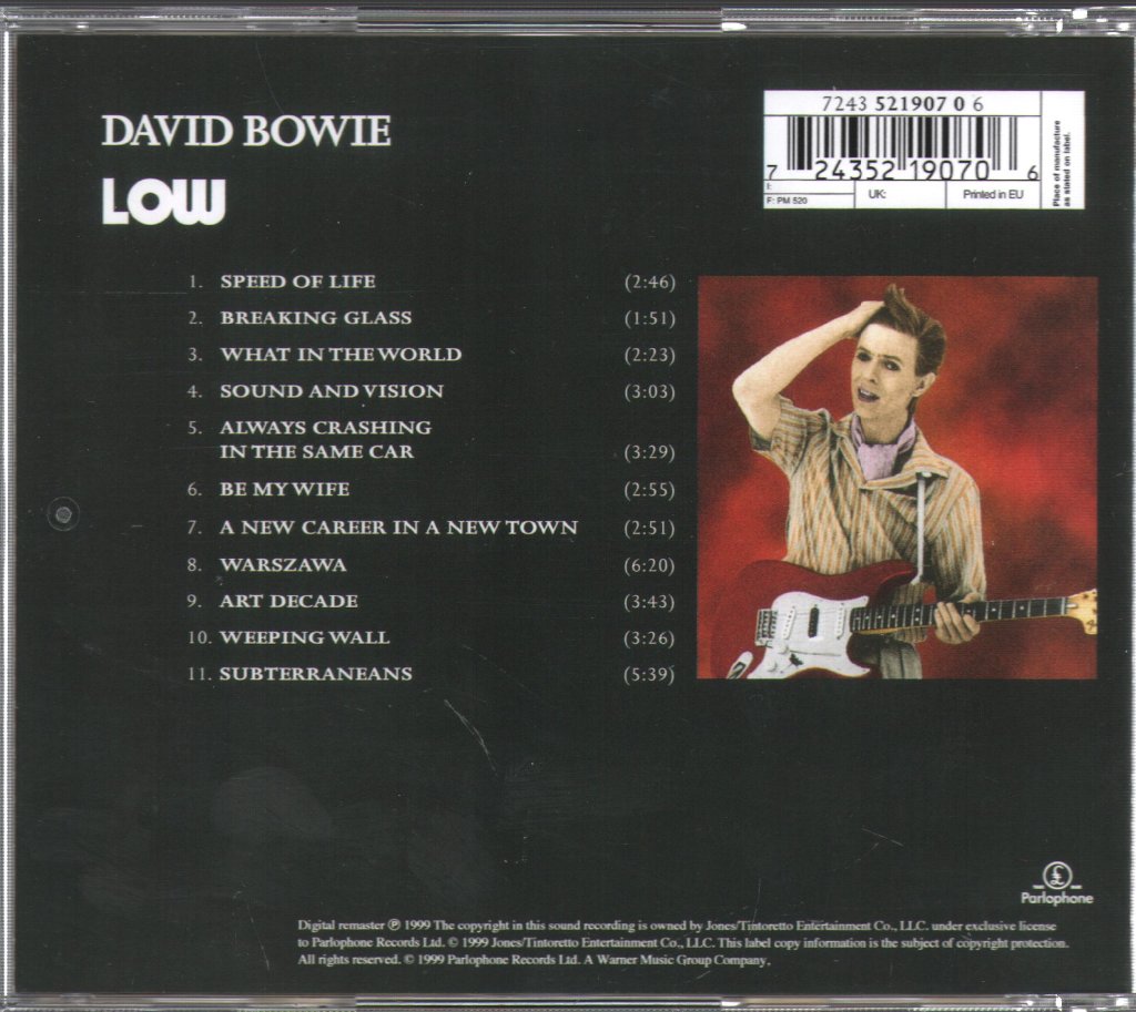 David Bowie - Low - Cd