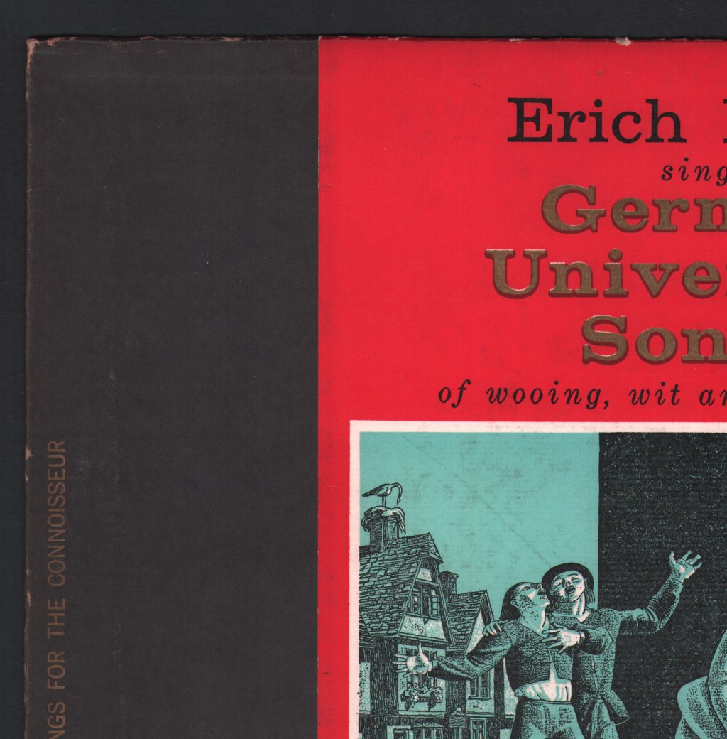 Erich Kunz - Erich Kunz Sings German University Songs Of Wooing, Wit And Wanderlust, Vol. 2 - Lp