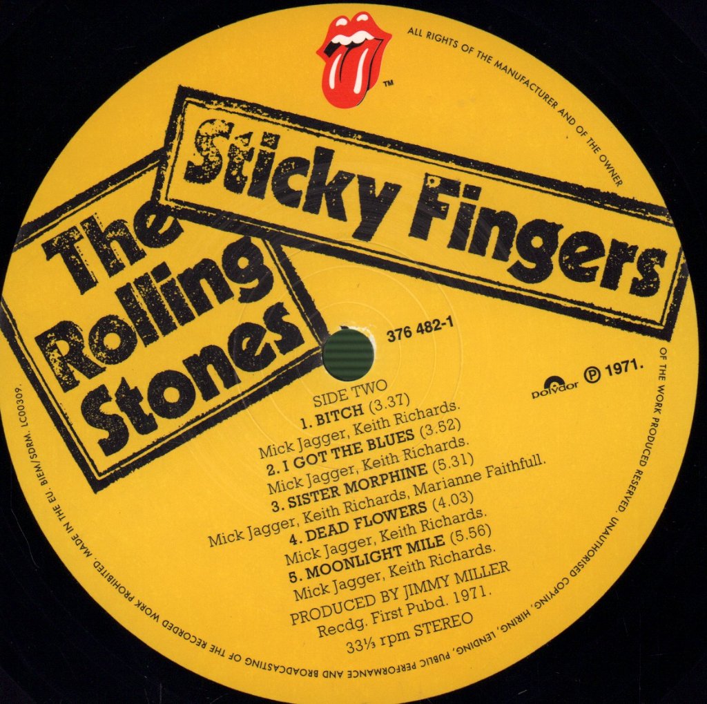 Rolling Stones - Sticky Fingers - Lp