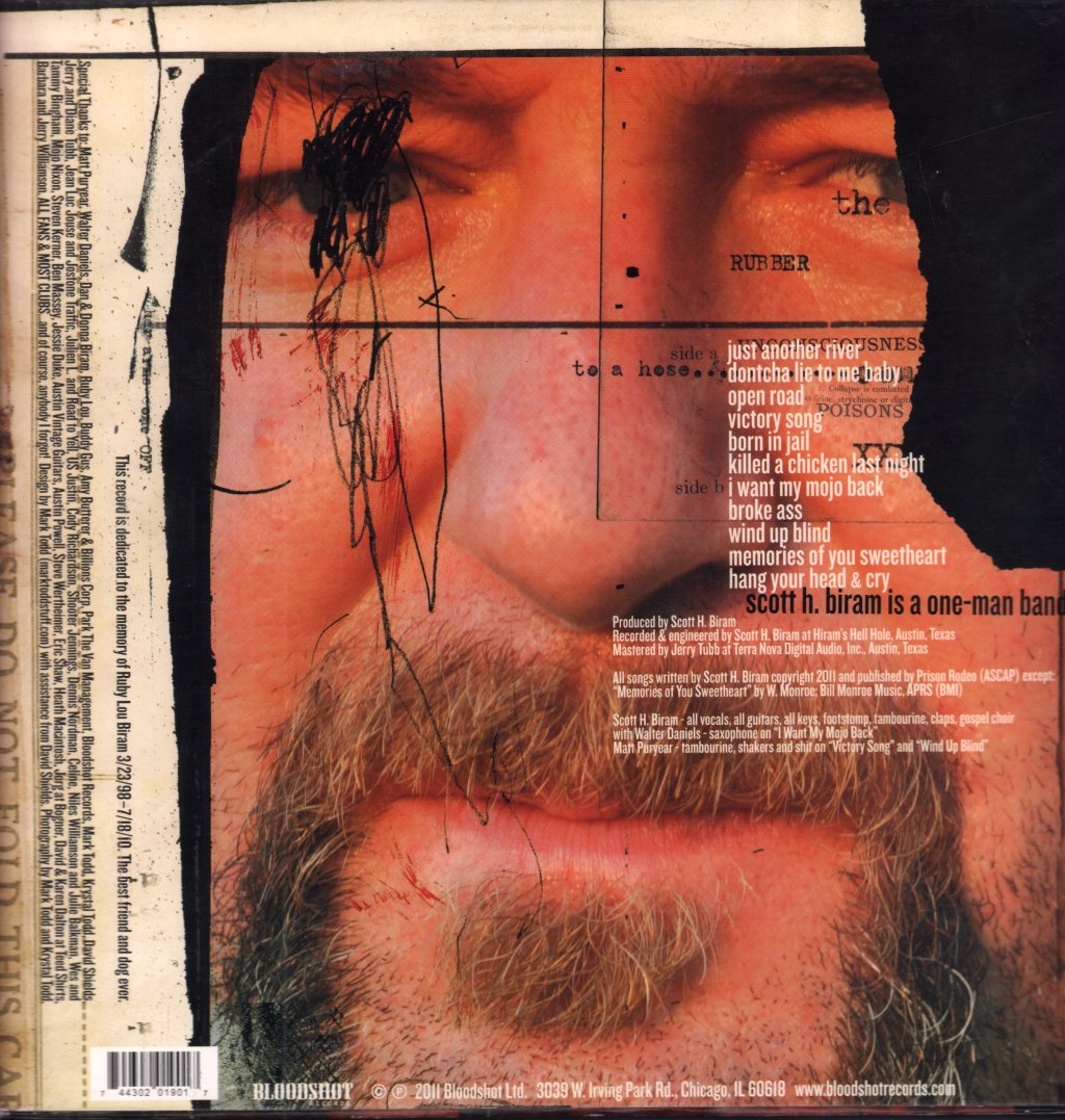Scott H. Biram - Bad Ingredients - Lp