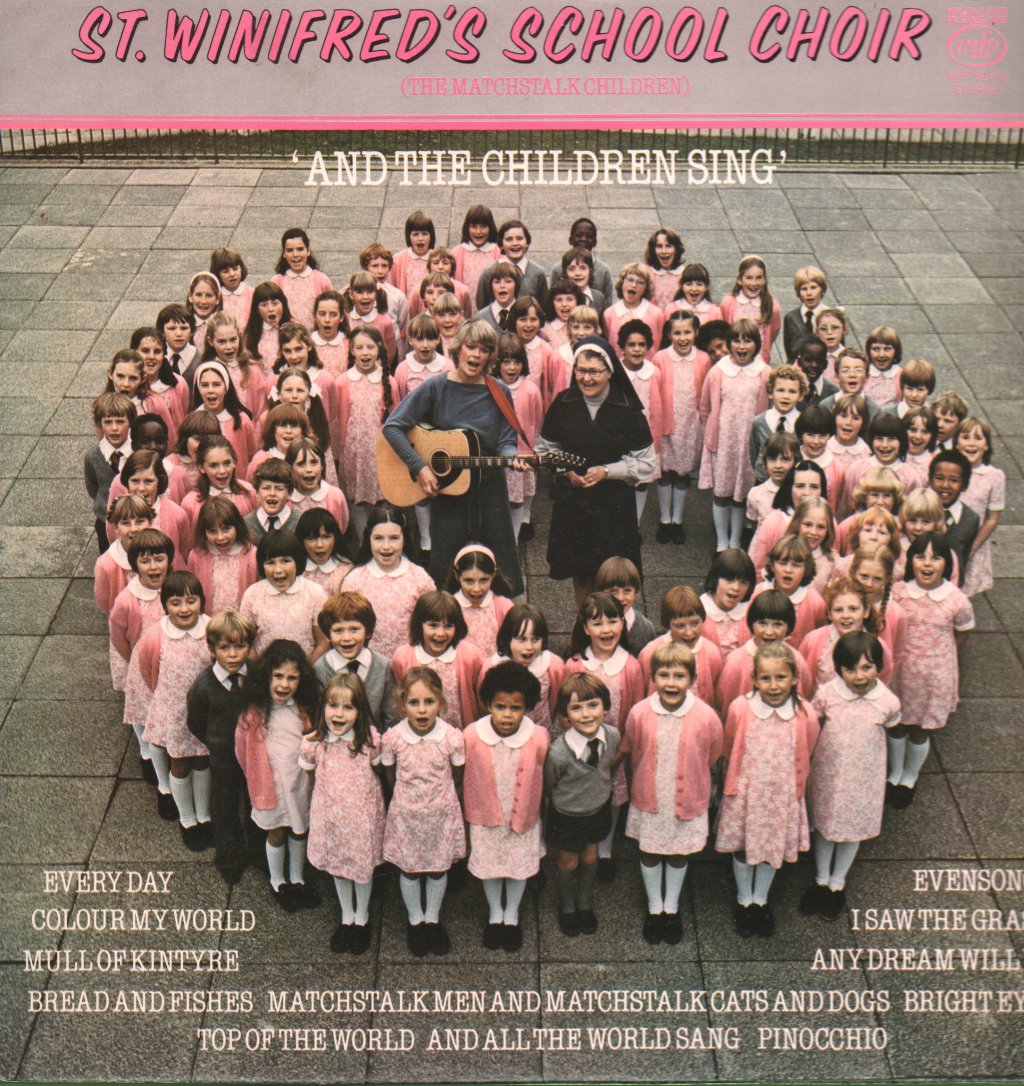 St Winifreds School Choir - And The Children Sing - Lp
