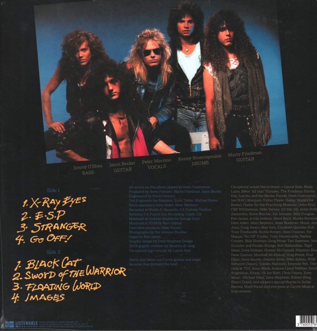 Cacophony - Go Off! - Lp