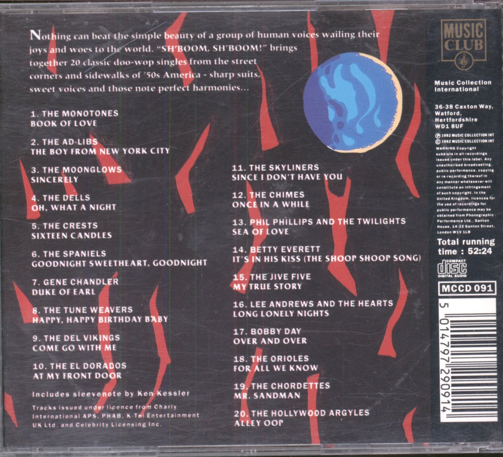 Various Artists - Sh'boom, Sh'boom! - Cd