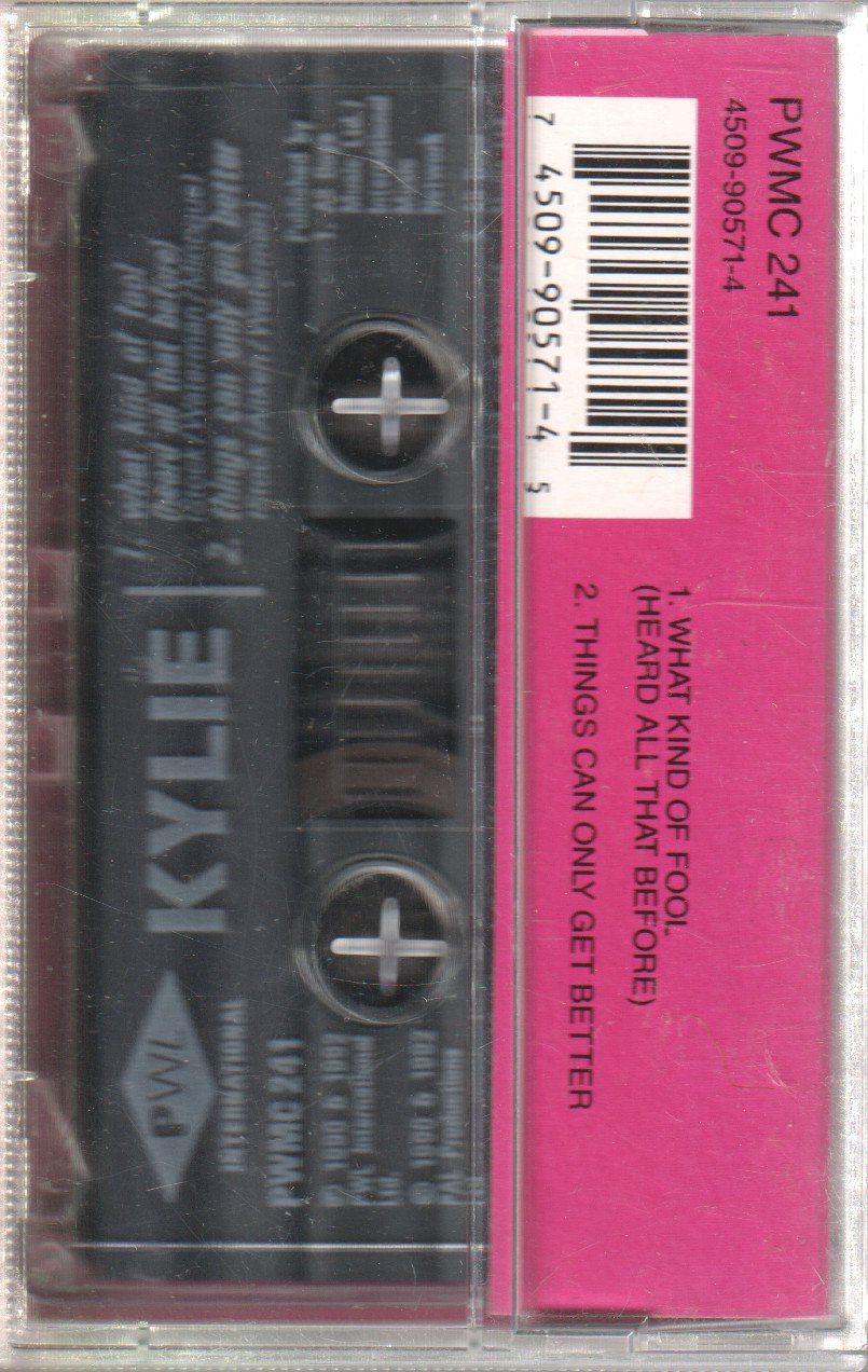 Kylie Minogue - What Kind Of Fool - Cassette