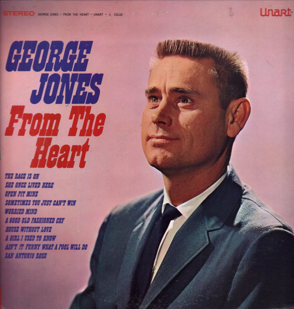 George Jones - From The Heart - Lp