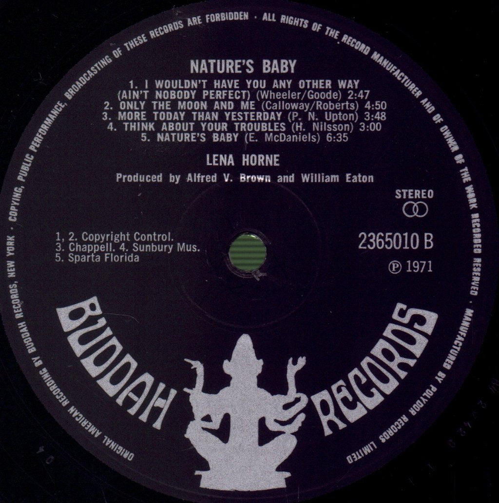Lena Horne - Nature's Baby - Lp