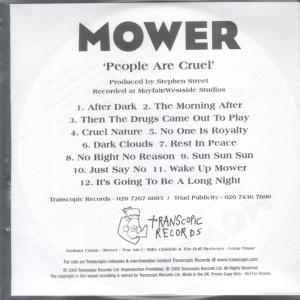 Mower - People Are Cruel - Cdr