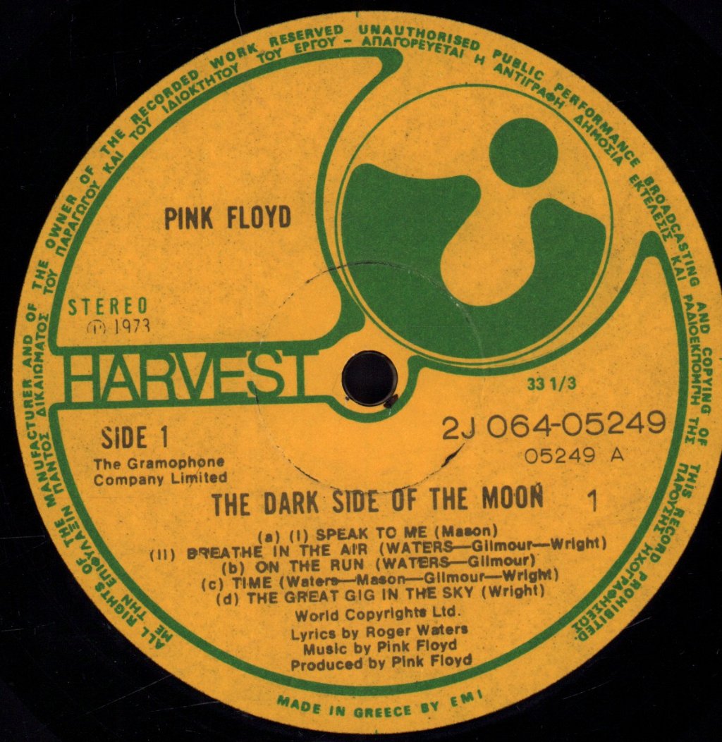 Pink Floyd - Dark Side Of The Moon - Lp