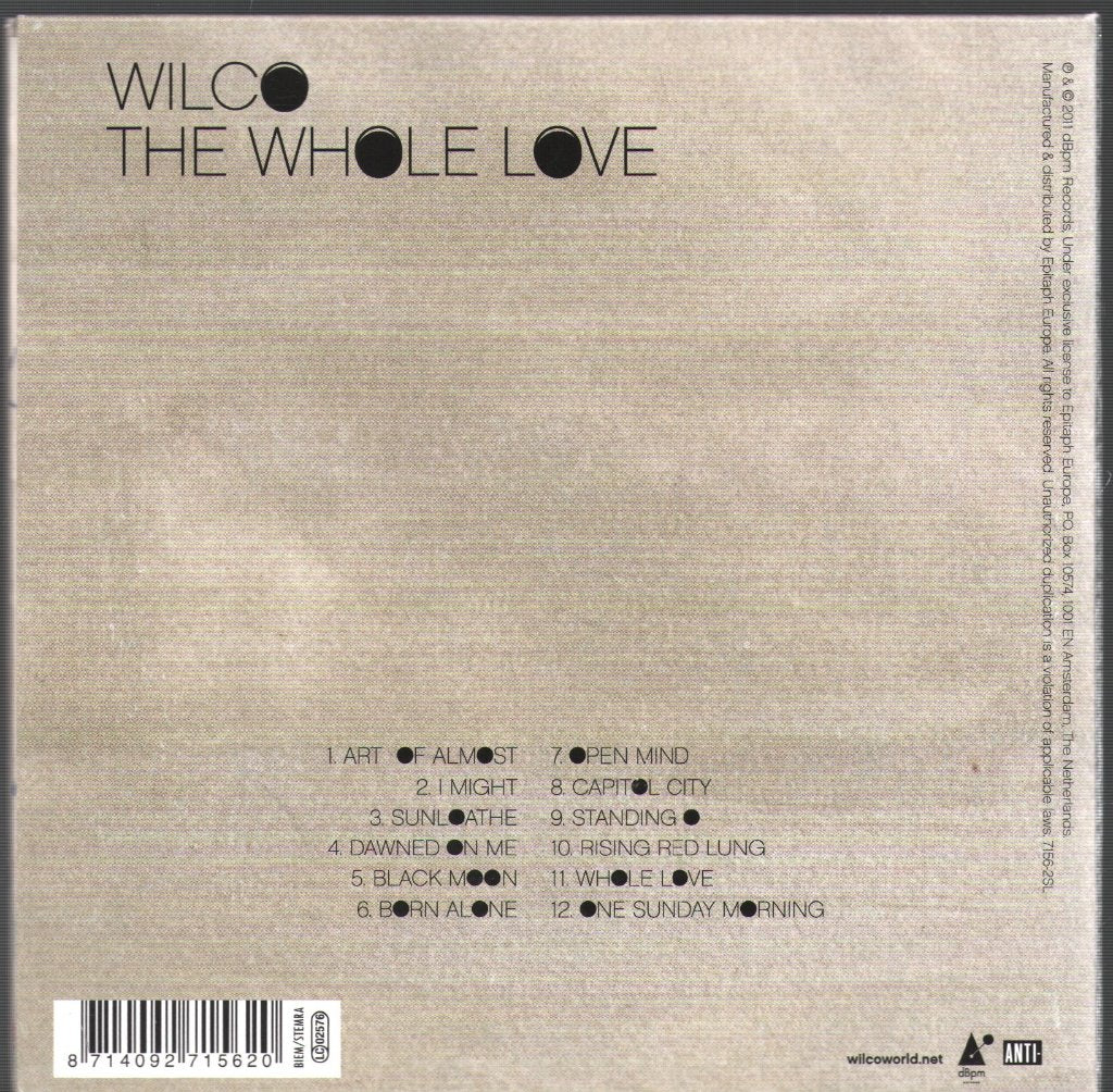Wilco - Whole Love - Cd