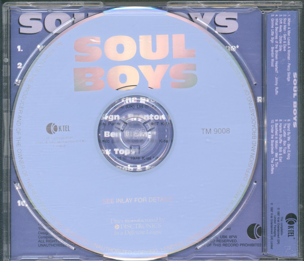 Various Artists - Soul Boys - Cd