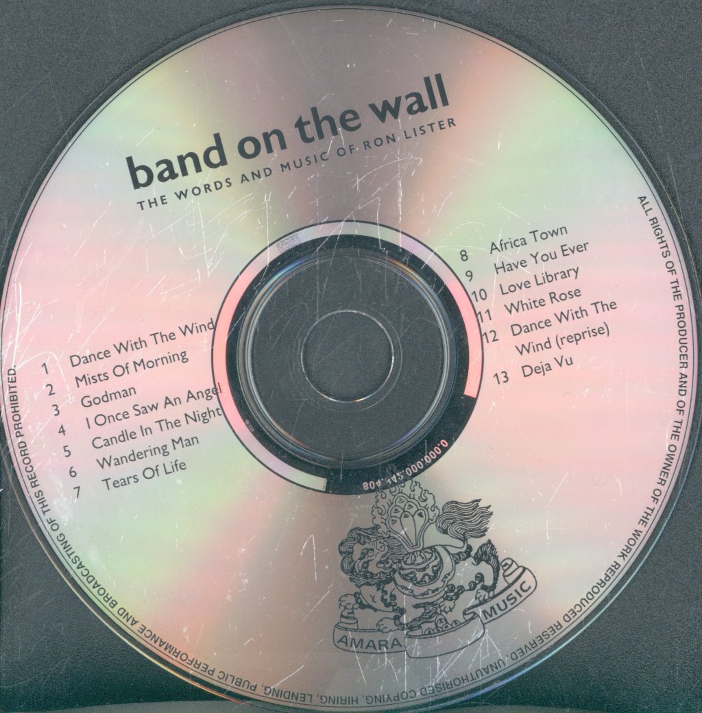 Ron Lister - Band On The Wall - Cd