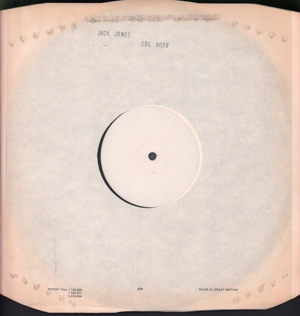 Jack Jones - Jack Jones Christmas Album - Lp