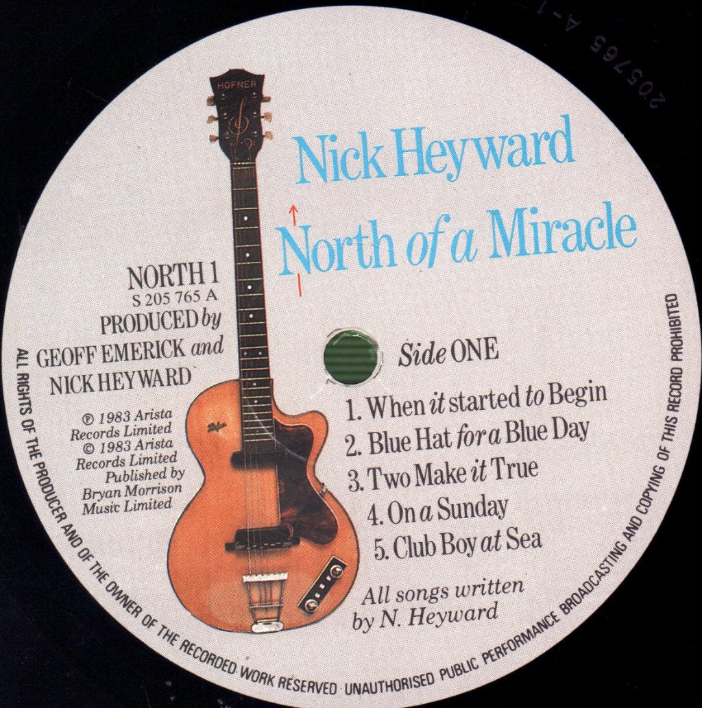 Nick Heyward - North Of A Miracle - Lp