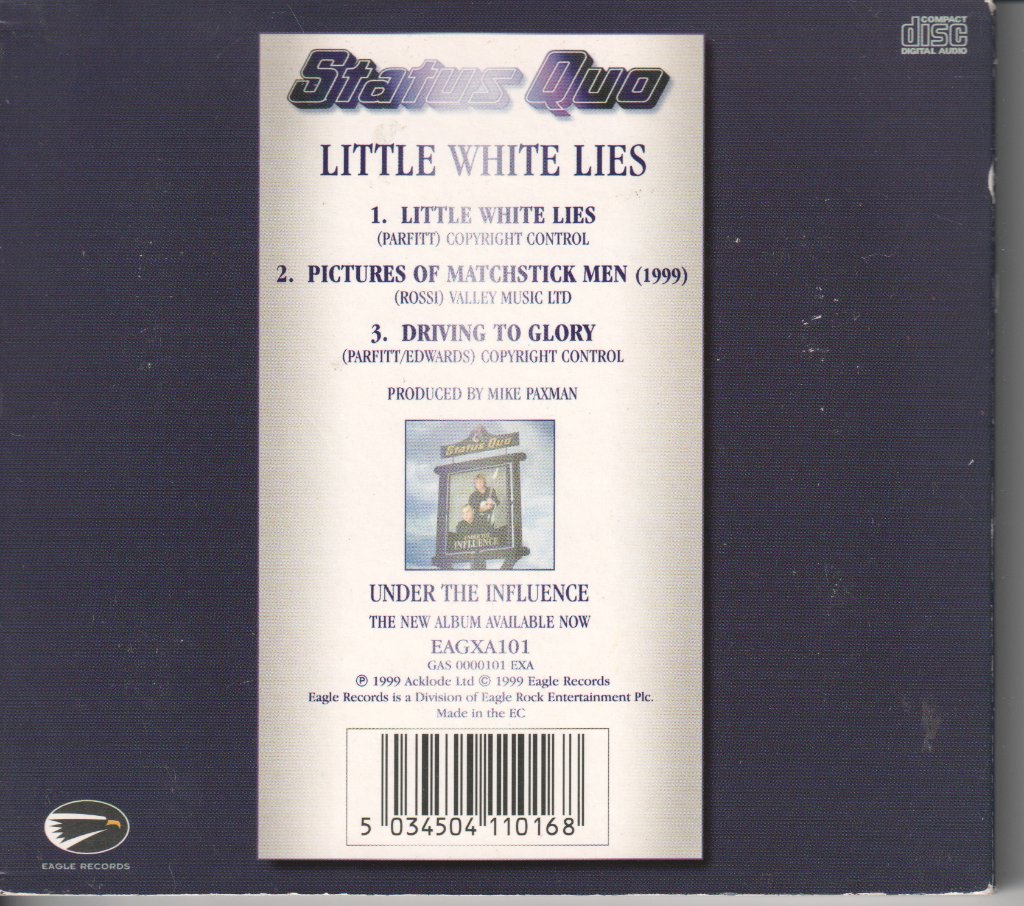 Status Quo - Little White Lies - Cd