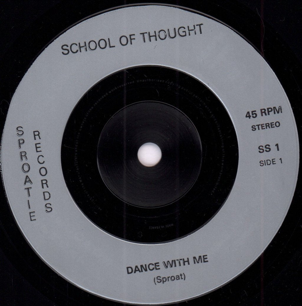 School Of Thought - Dance With Me - 7 Inch