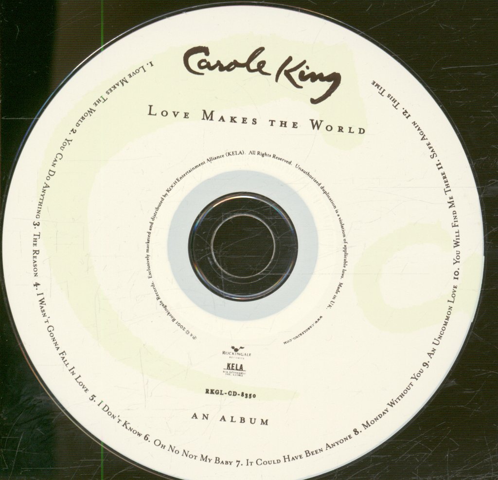 Carole King - Love Makes The World - Cd