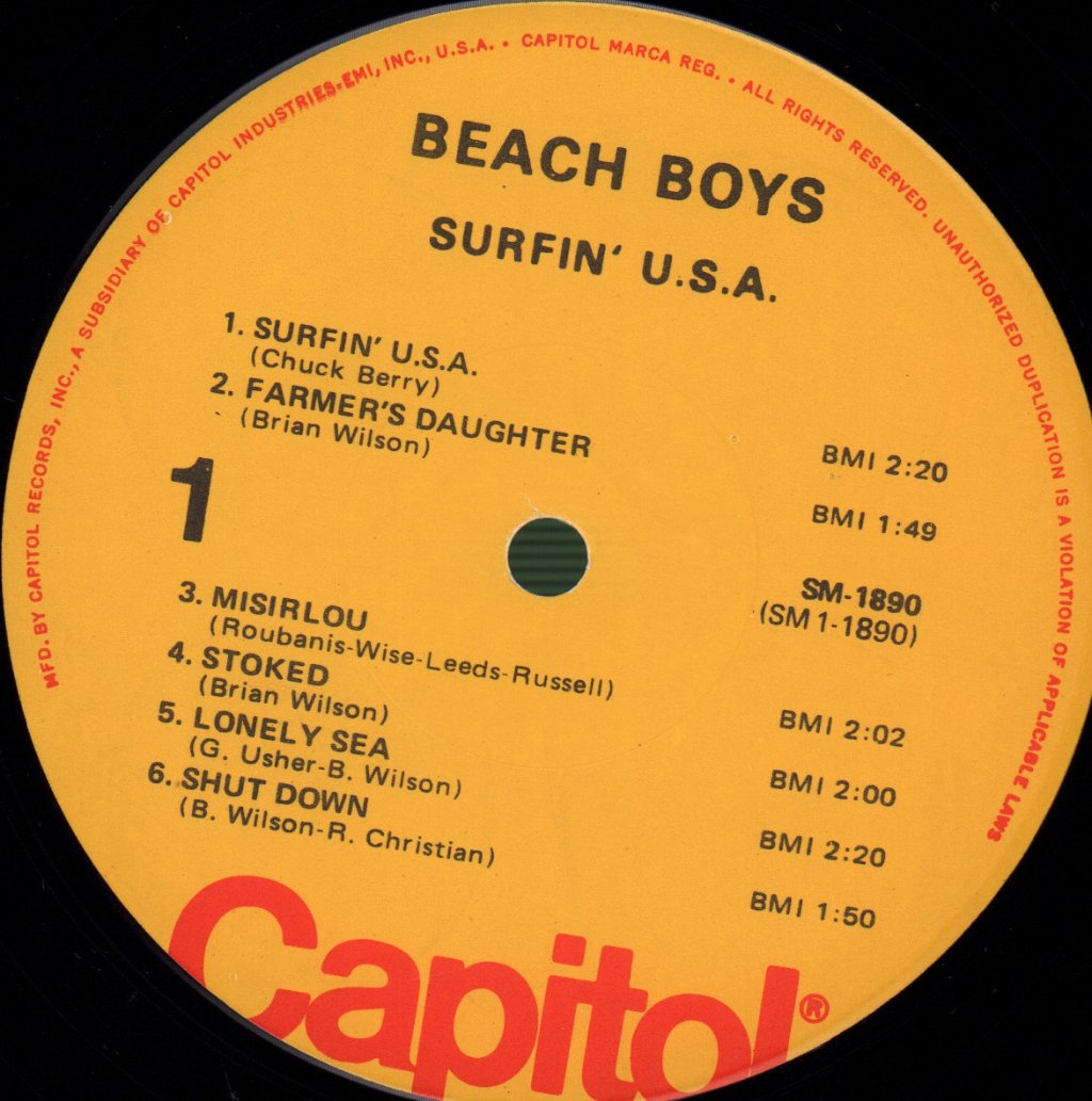Beach Boys - Surfin' USA - Lp