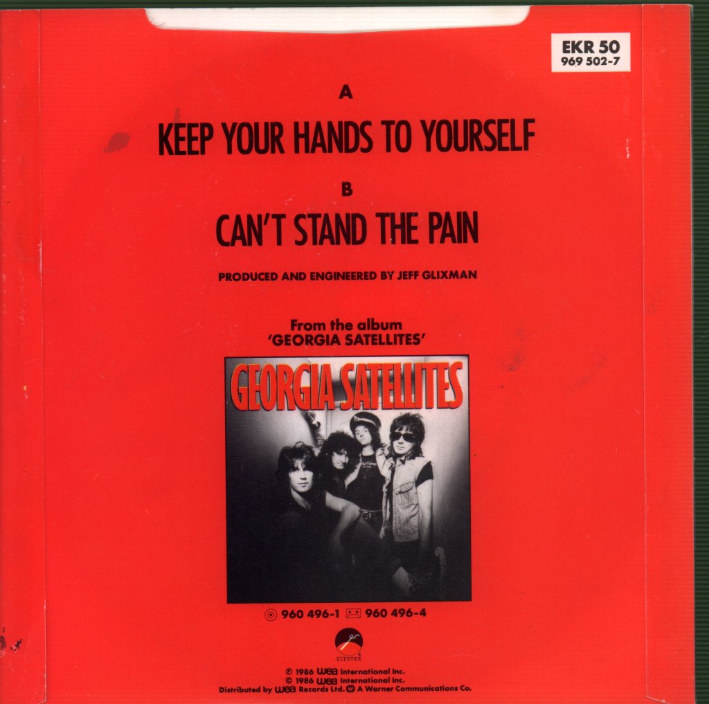 Georgia Satellites - Keep Your Hands To Yourself - 7 Inch