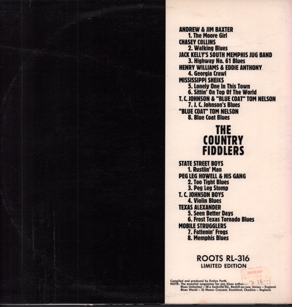 Various Artists - Country Fiddlers - Lp