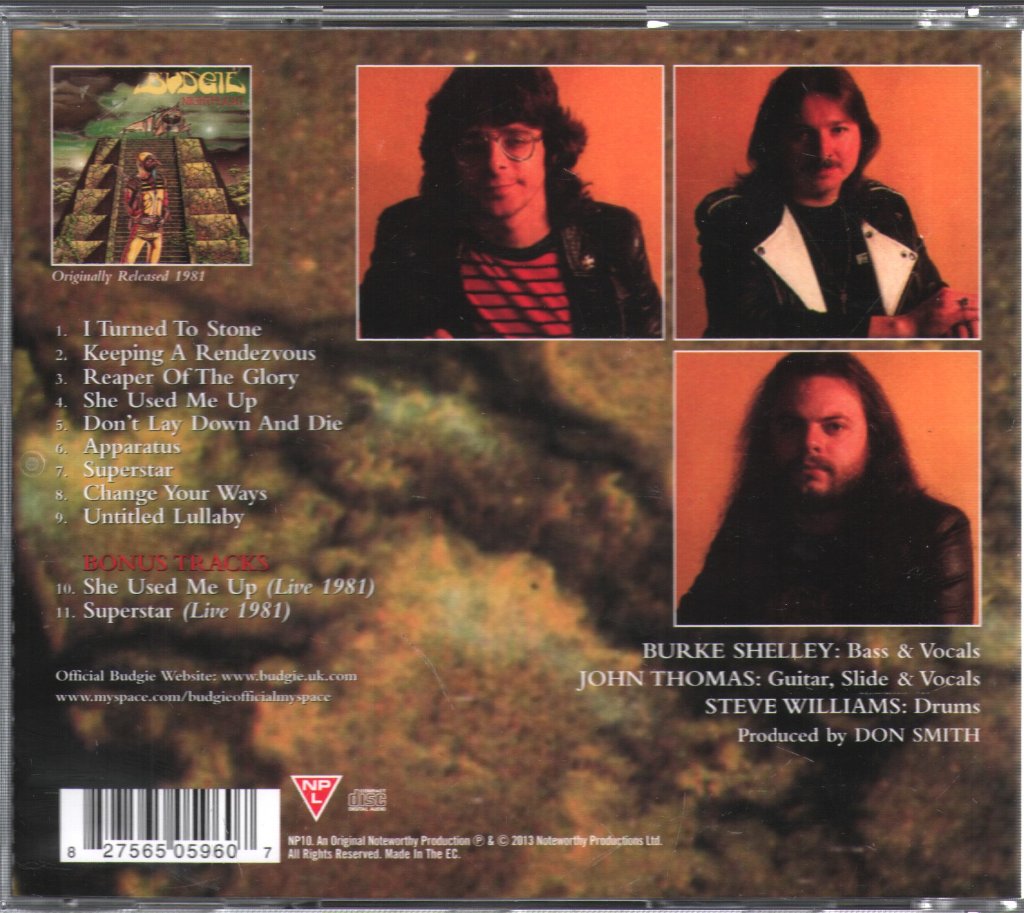 Budgie - Nightflight - Cd
