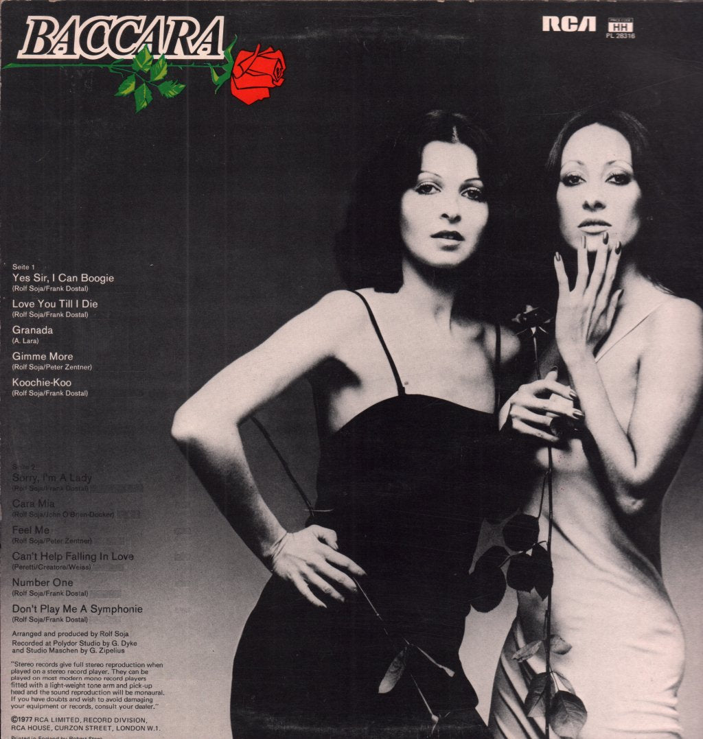 Baccara - Baccara - Lp